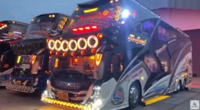 Incredible And Rare Double Decker Bus Show