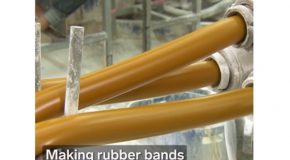 The Really Cool Process Of Making Rubber Bands