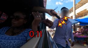Phone Snatchers Try To Snatch A Phone From A Car, They All Fail