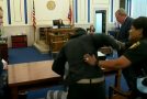 Man Punches His Son’s Accused Killer In Court