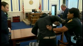 Man Punches His Son’s Accused Killer In Court