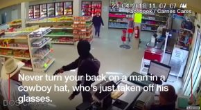 Mexican ‘Cowboy’ Stops An Armed Robbery In A Store