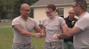 Military Police Test Taser Guns On Themselves