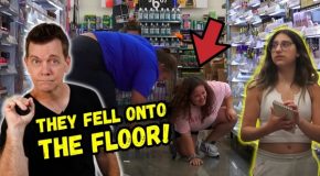 Fart prank in Walmart leaves people laughing on the floors