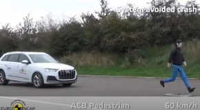 Intense Crash Testing Of An Audi Q7