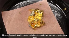 Reaction Between Aluminum And Mercury Is Really Cool