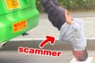 Insurance scam fails caught on dashcam