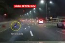 Rash driving car gets into a bad accident