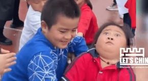 Really funny sports day moments from China