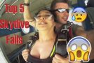 5 of the craziest skydive fail moments caught on camera