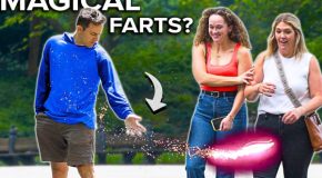 Very funny fart prank with pixie dust