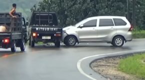 Risky corner on a road causing crashes