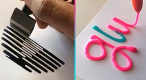 Some of the most satisfying calligraphic art ever