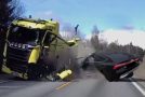 Really stupid drivers getting into crashes