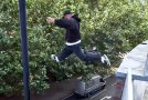 Compilation of men pulling off insanely dangerous stunts
