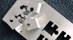 EDM machine crafts a seamless puzzle cube