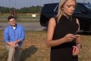 Reporter rushing to cover a story ends up finding her boyfriend proposing to her
