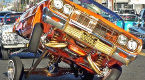 Some of the craziest lowrider cars in action