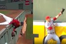 Home runs that were stopped at the last moment