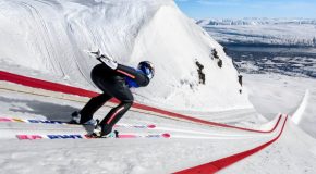The world record for the longest ever ski jump