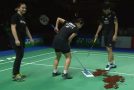 Absolutely unique moments in the world of badminton