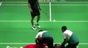 Chinese tennis player collapses and dies during a tournament
