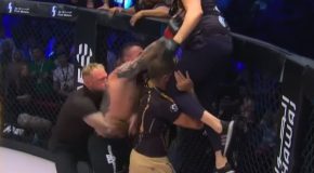 Funniest moments between referees and fighters