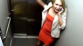 Pranking People With The Falling Elevator Prank