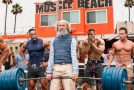 Elite Powerlifter Pretends To Be An Old Man And Pranks People At Muscle Beach