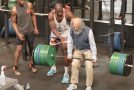 Elite Powerlifter Pretends To Be An Old Man And Pranks People At The Gym