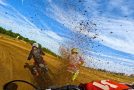 Intense Gopro Footage Of A Motocross Rider Making It From The Last To The Top 10