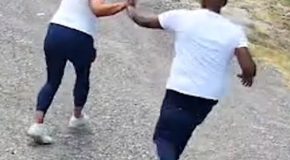 Couple Seen Hi-Fiving Each Other After Robbing An Elderly Person Get Arrested