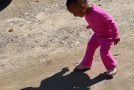 Little Girl Scared Of Her Own Shadow Finally Faces It