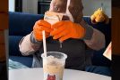 Hilarious Dog With Human Hands Demands A Coffee