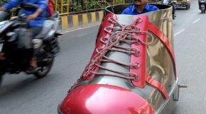 Man Shows Off His Wacky Vehicle Collection That Got A Guinness World Record