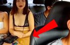 A Childlike Girl Stole Money From The Uber Driver