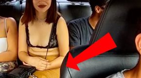 A Childlike Girl Stole Money From The Uber Driver