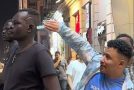 Pranking People In Public By Fitting Clothes Clips To Their Ears