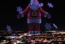 Amazing Guinness World Record For Using 1500+ Drones For A Christmas Show